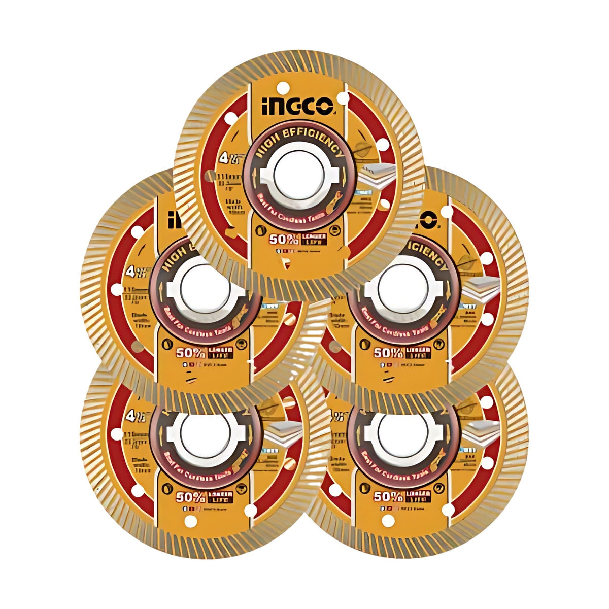 INGCO DMD051158 Diamond Cutting Disc Set 115mm