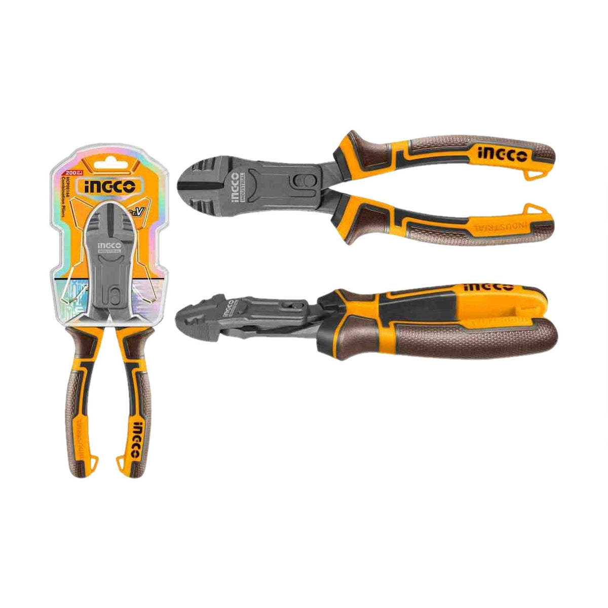 INGCO HCDCP58230 Long Neck Diagonal Cutting Pliers