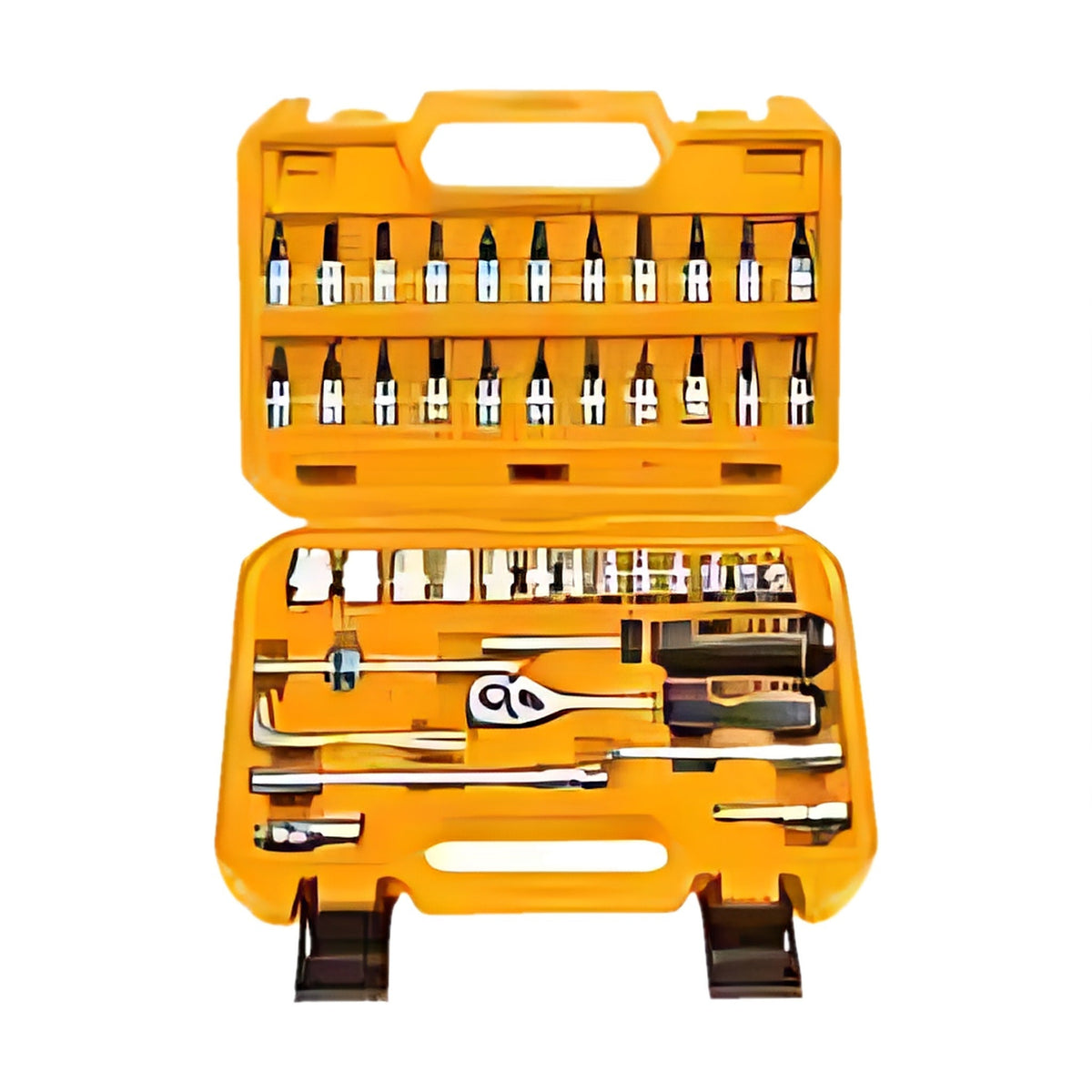 INGCO HKTS14462 Socket Set 1/4" 46 pcs