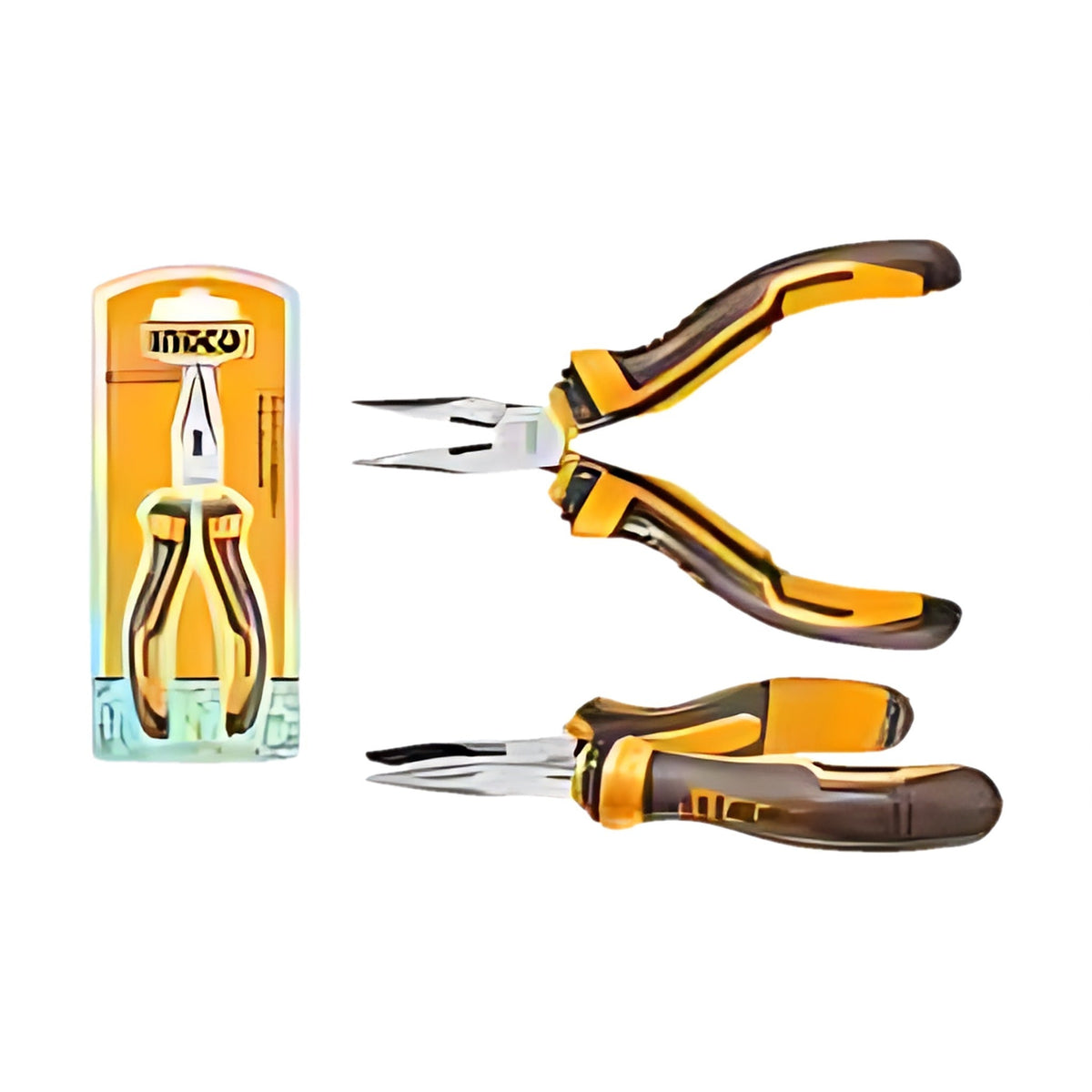 INGCO HMLNP08115 Mini Long Nose Pliers 4.5"