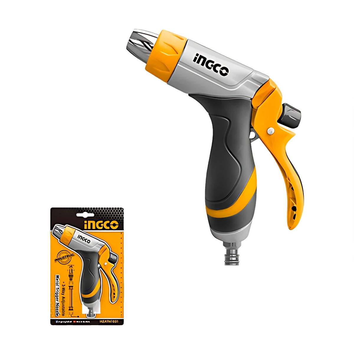INGCO HZATN1031 3-Way Metal Spray Nozzle 3/4"