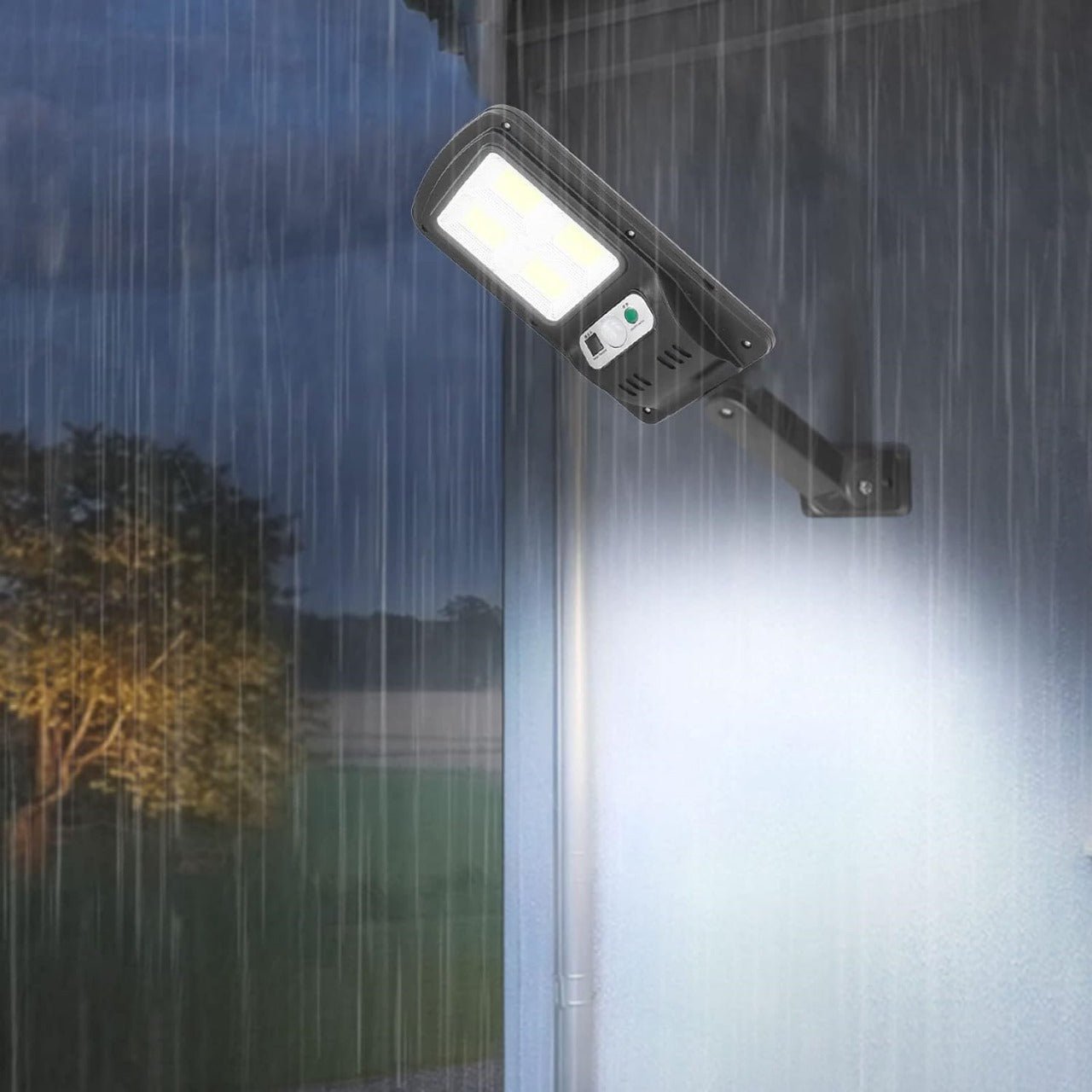 LED Solar Street Light Intergrated Powerful High Lumen LED Human Body Induction Solar Charging Street light Solar for Outdoor - LED Lights & Lighting - Aura Lighting - Azar Group