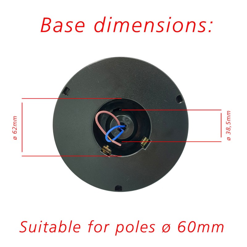 Aura 20cm Outdoor Milky Ball Light Aura Lighting