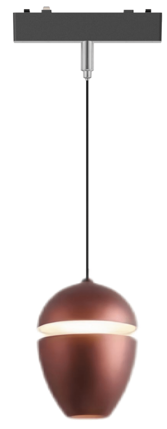 Pandent Light Red 4000K DC48V 6W D80*H120 - Magnetic Track LED Light - Aura Lighting - Azar Group