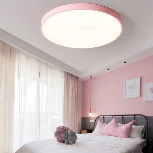 Pink Green Macaron LED 50CM 100W Ceiling Light 4000K - Aura Lighting - Azar Group