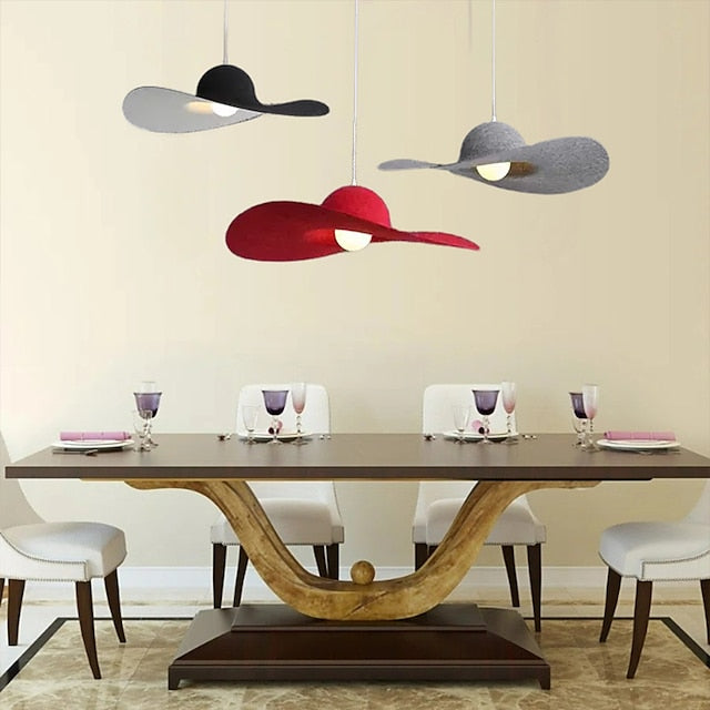 AUR-MD1721-D500-DG Dark Grey Hat Chandelier