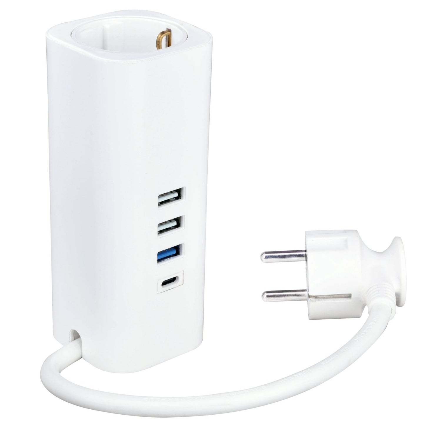 V.E.M. 1 - Way Socket with USB – Compact Design, Powerful Charging - V.E.M. - Azar Group