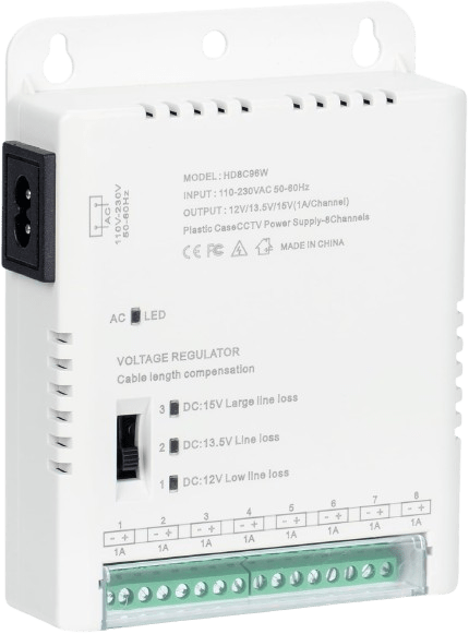 V.E.M 16 Ports Power Supply - Interphones - V.E.M. - Azar Group