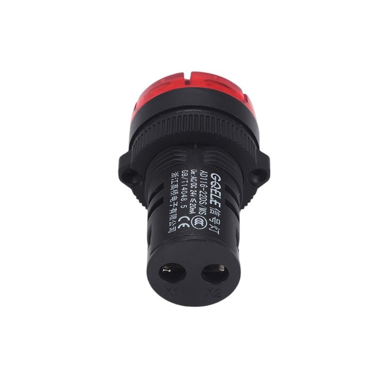 V.E.M. AD116 - 22DS/MFS 220VAC RED - Control Switches - V.E.M. - Azar Group