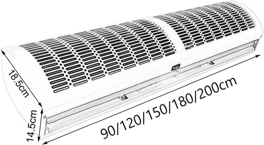 VEM Air Curtain 200CM 280W 2900m³/h 220V/50HZ - Fans - V.E.M. - Azar Group