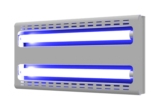 VEM G30 AURORA GLUE Board Insect Trap 2X15W UV - A tubes 201 Stainless Steel - Insect Killers - V.E.M. - Azar Group