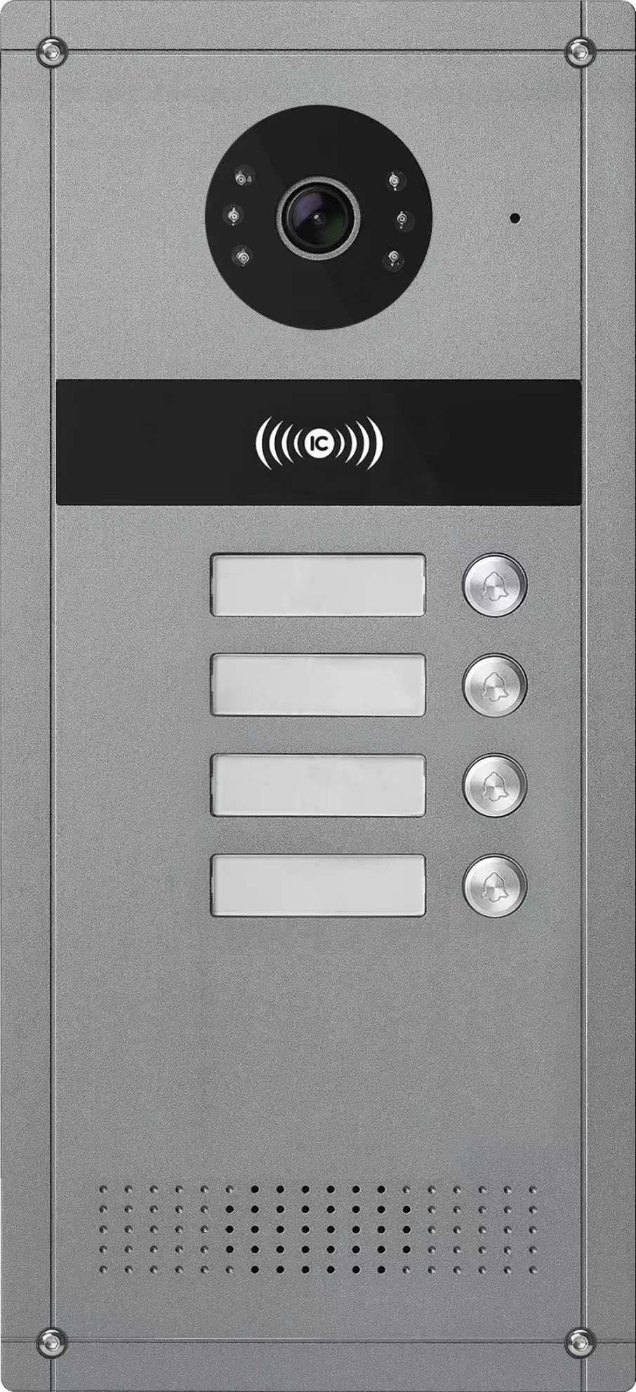 V.E.M. Video Doorphone Outdoor Station For 4 Apartments - Interphones - V.E.M. - Azar Group