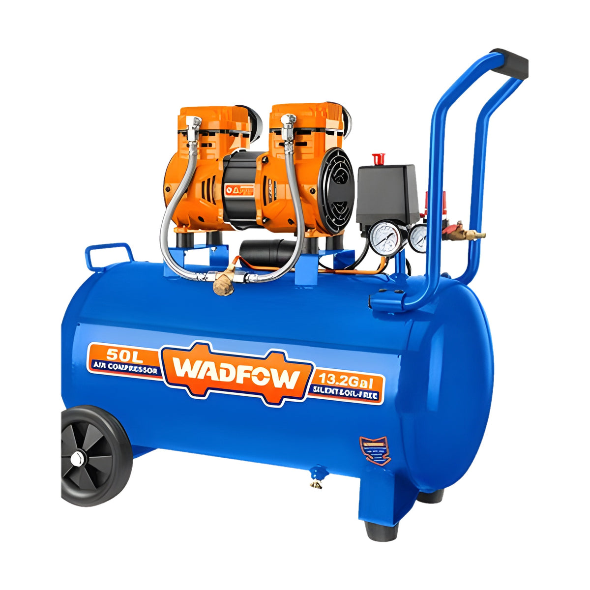 WADFOW WAP1A25 Silent Air Compressor 50L