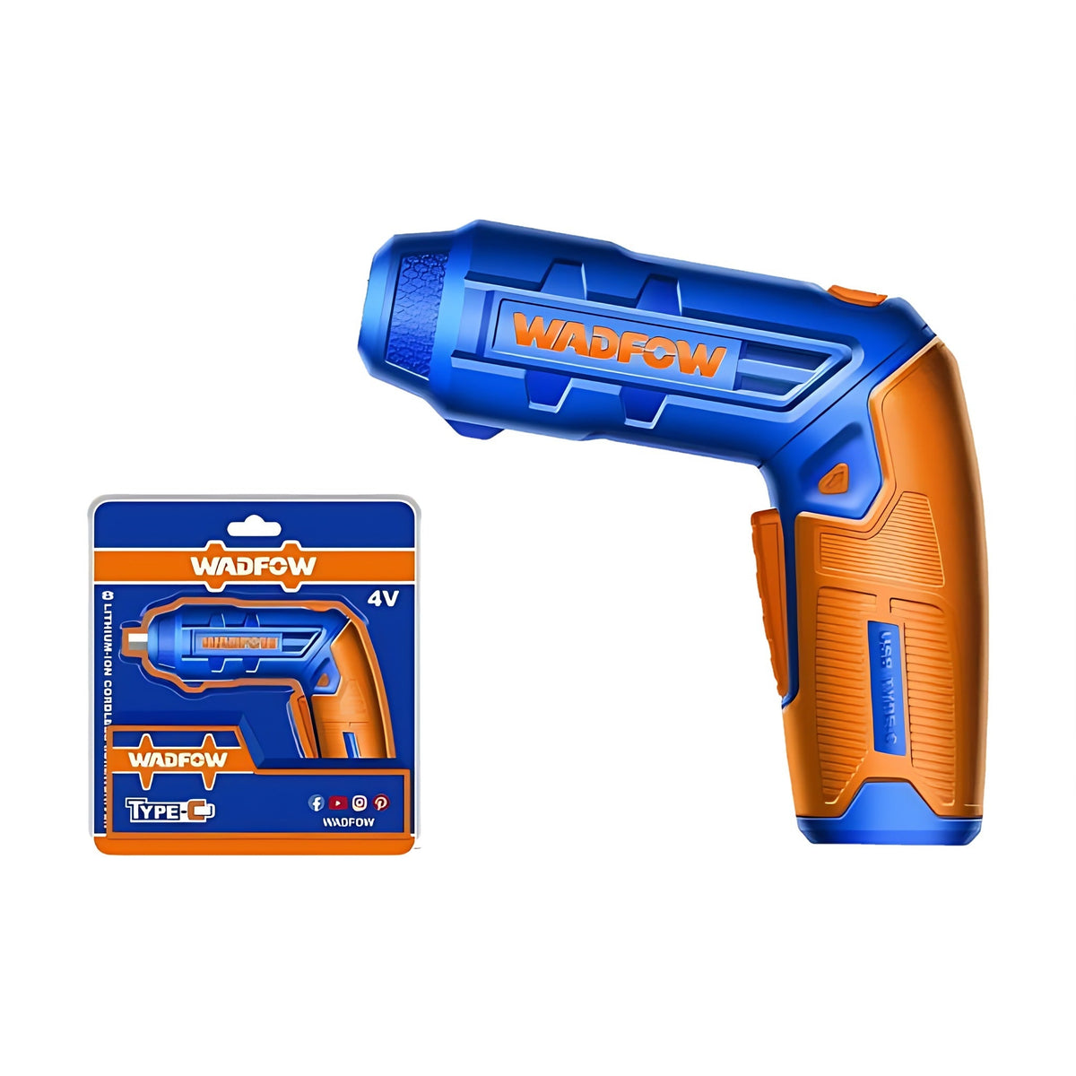 WADFOW WCV4415 Cordless Screwdriver 4V USB-C
