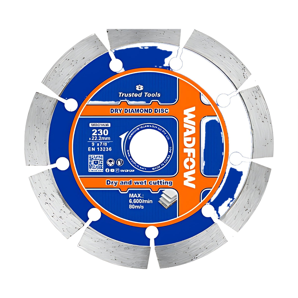 WADFOW WDC1K05 Segmented Diamond Disc 230mm