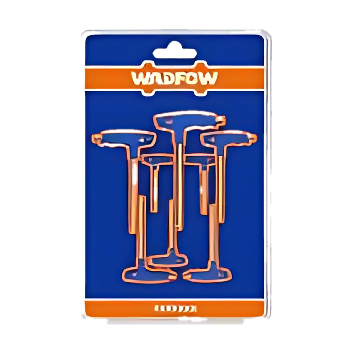 WADFOW WHK2481 T-Handle Ball Point Hex Key Set
