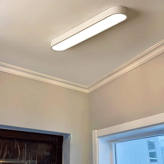 White Macaron LED 100W Rectangle 110x30 Ceiling Light 4000K - Aura Lighting - Azar Group