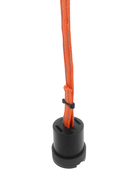 Woven Double Clip Buckle Black L26*W6*H8 - Magnetic Track LED Light - Aura Lighting - Azar Group