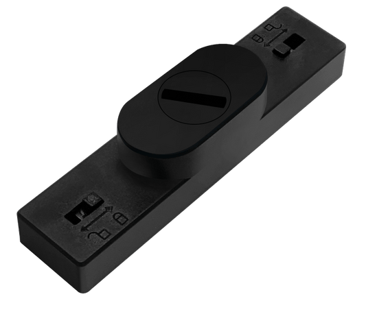 Woven Track Connection Power Box Black L112*W26*H25 - Magnetic Track LED Light - Aura Lighting - Azar Group