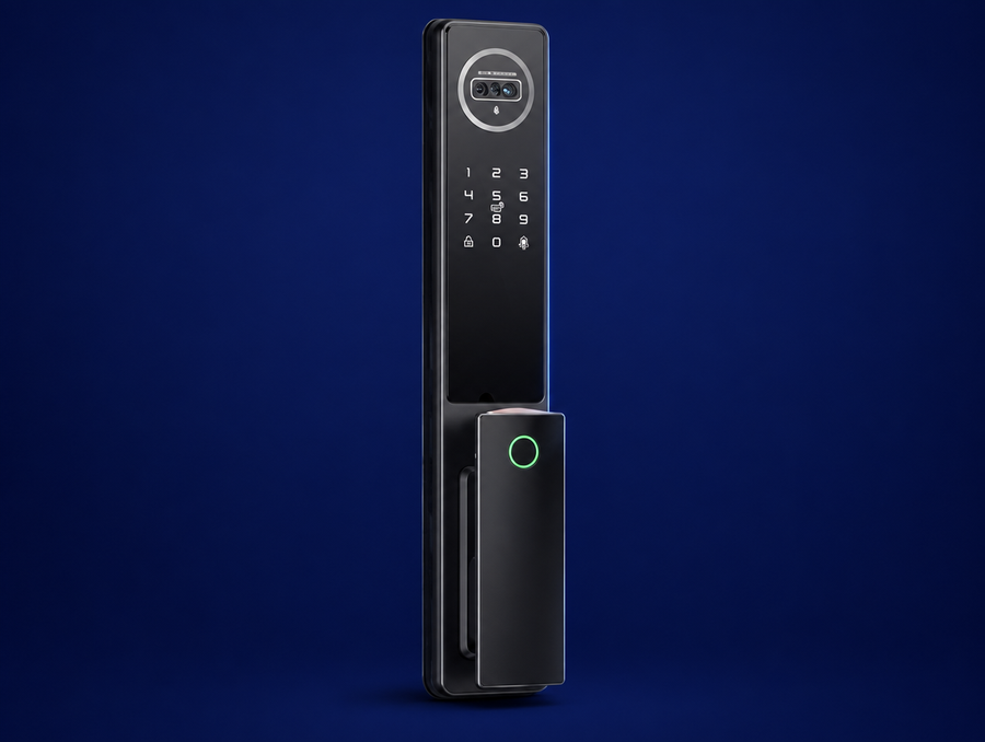 VEM D1 Smart Door Lock 3D Face Camera Tuya Aluminium Alloy