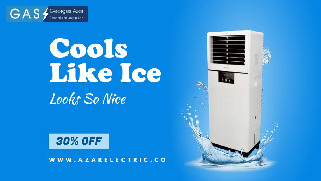 انسى حرارة الصيف واستمتع بجو منعش مع المكيف الصحراوي AOLAN باستهلاك 100W فقط - Azar Group