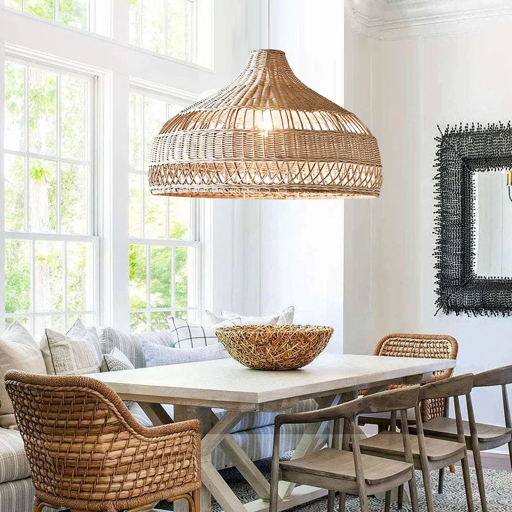 AURA Woven Rope Pendants