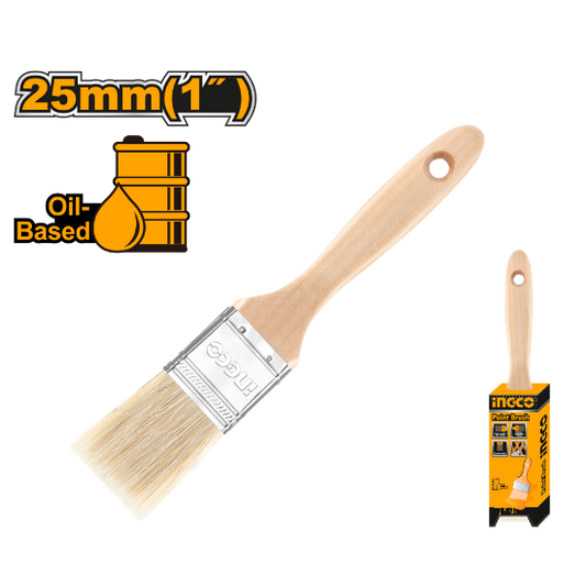 INGCO Paint Brush 1in Wooden Handle CHPTB0501