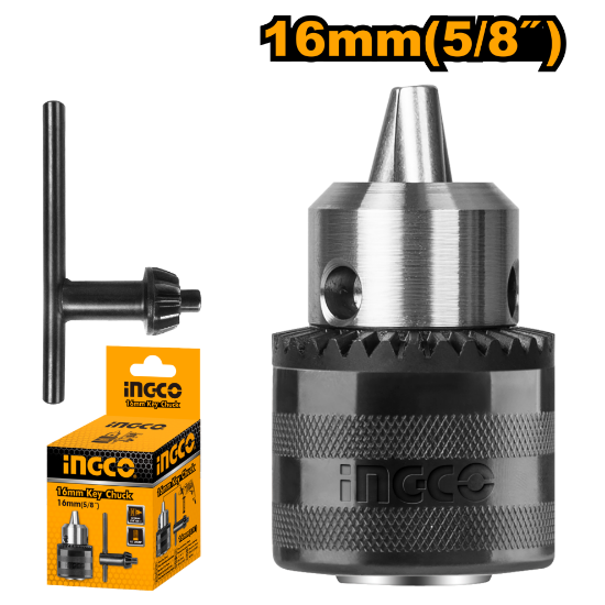 INGCO KC1601 Keyed Drill Chuck 3-16mm