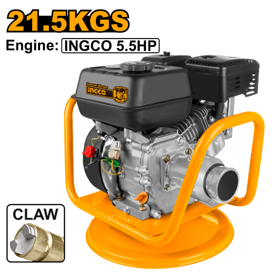 INGCO Petrol Concrete Vibrator 5.5HP Claw Coupling GVR-2