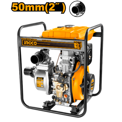 INGCO Diesel Water Pump 2in 3.8HP 533L/min GEP201