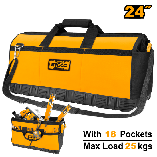 INGCO Canvas Tool Bag 24in 25kg HTBG04