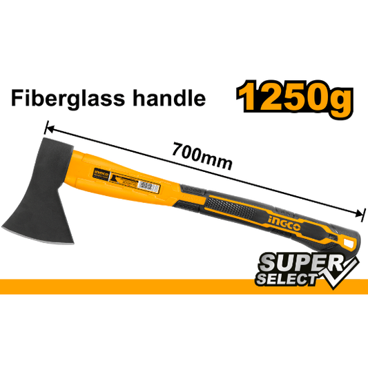 INGCO Axe 1250g Fiberglass Handle HAX02012508