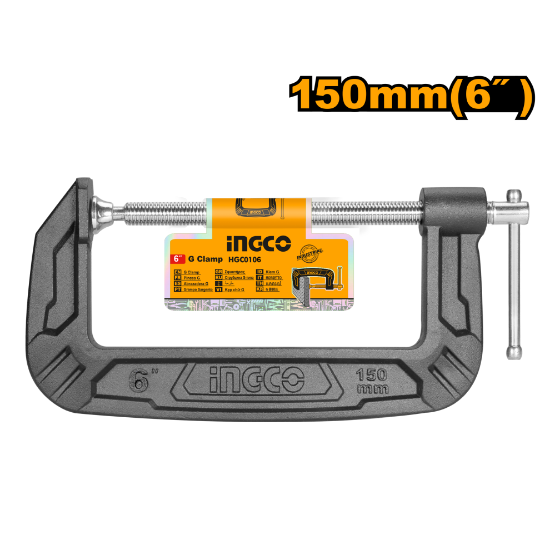 INGCO HGC0106 | ملزمة حدادة G مقاس 150مم (6 بوصة)
