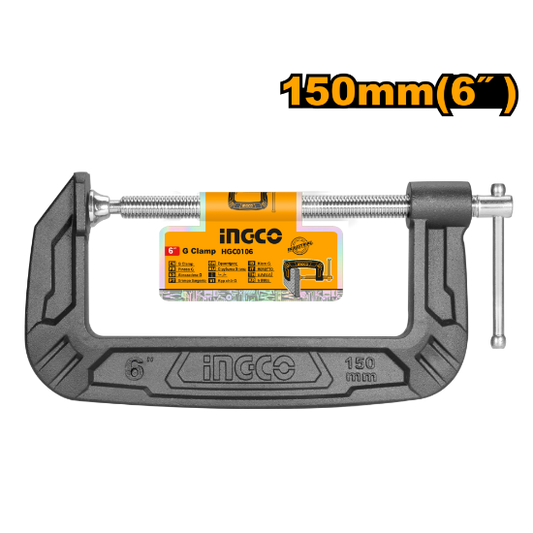 INGCO HGC0106 | ملزمة حدادة G مقاس 150مم (6 بوصة)
