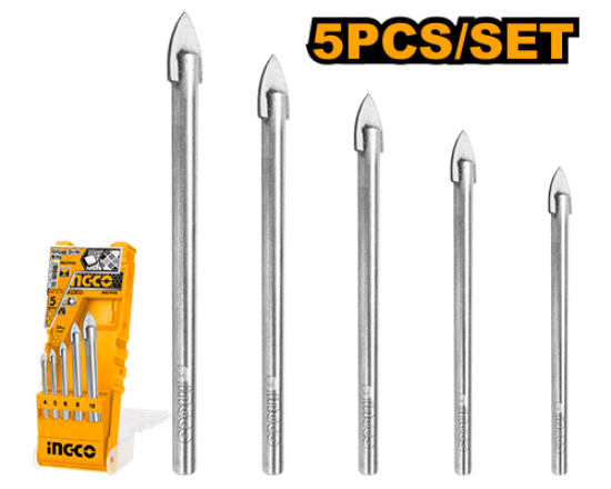 INGCO AKD7058 | طقم ريش زجاج 5 قطع