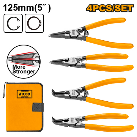 INGCO HCCPS26125 | طقم بانسات سكمون 5" صناعي
