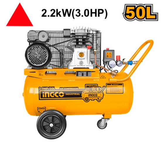 INGCO Air Compressor 2.2kW 3HP 50L AC300508