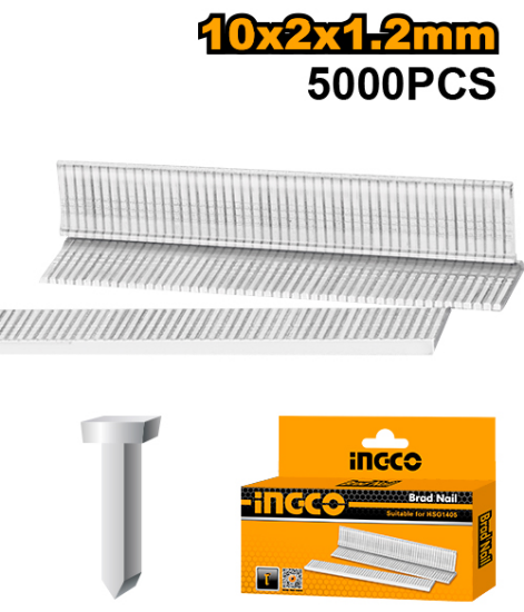 INGCO STS6110 | مسامير دباسة مقاس 10×2×1.2 مم