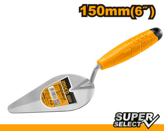 INGCO Bricklaying Trowel 150mm 6in Plastic Handle HBT6125