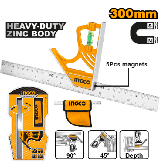 INGCO HSR530255 Sliding Bevel 12in 300mm