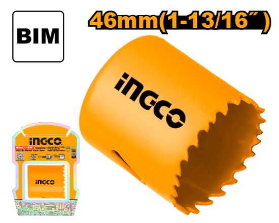 INGCO HSB10461 Bi-Metal Hole Saw 46mm
