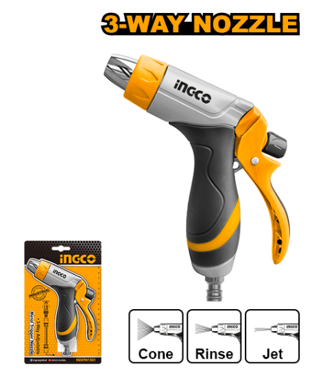 INGCO HZATN1031 Metal Water Spray Nozzle 3/4in