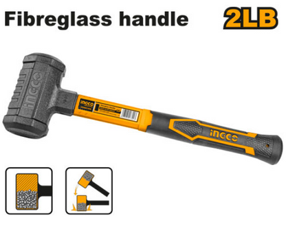 INGCO Dead Blow Hammer 2lb HDBM01028