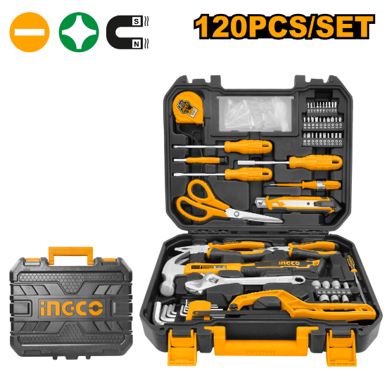 INGCO HKTHP21201 Hand Tool Set 120pcs
