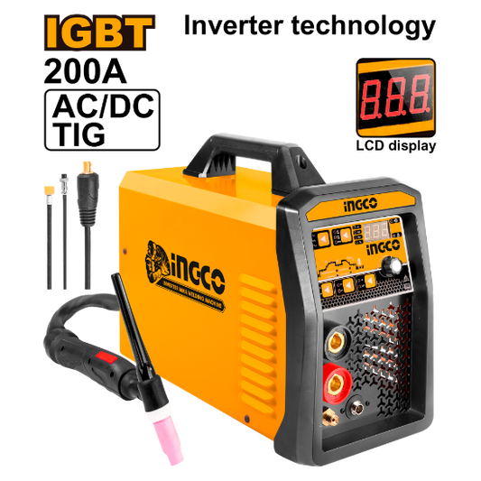 INGCO ING-ACDCTIG2001 AC/DC TIG Welder 200A