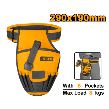 INGCO Drill and Tool Pouch 6 Pockets 8kg HTBP03011