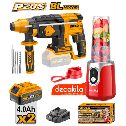 INGCO COSLI23014 | مقدح SDS بطارية 20 فولت 26 ملم