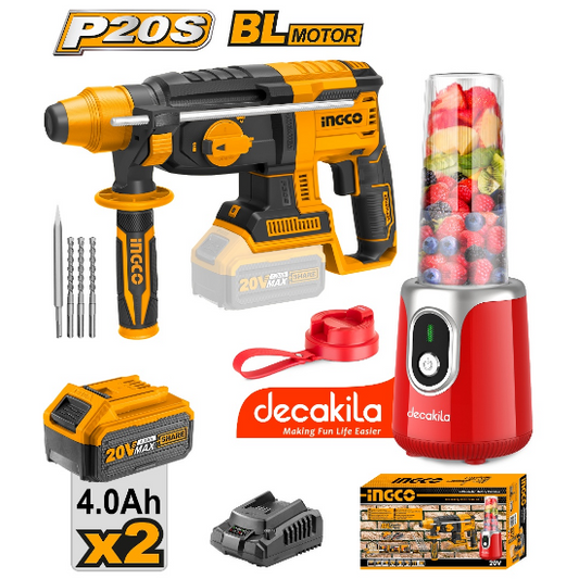 INGCO COSLI23014 | مقدح SDS بطارية 20 فولت 26 ملم