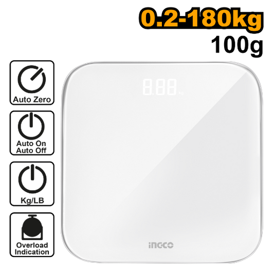 INGCO HESA41802 | ميزان ديجيتال منزلي 180 كغ