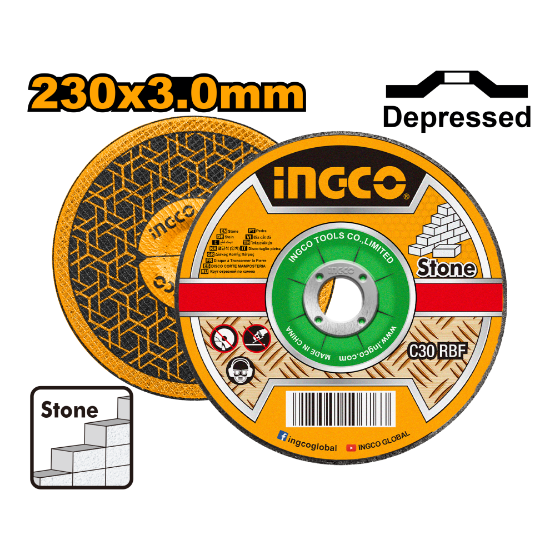 INGCO SCD302301 Stone Cutting Disc 230x3.0mm